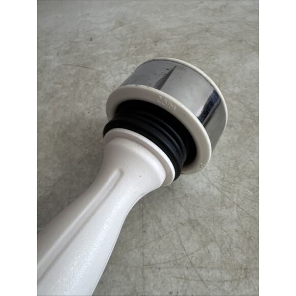 Shake Weight 2.5 lbs White & Chrome Exercise Arm Toning Workout Shoulders Chest - Picture 7 of 7